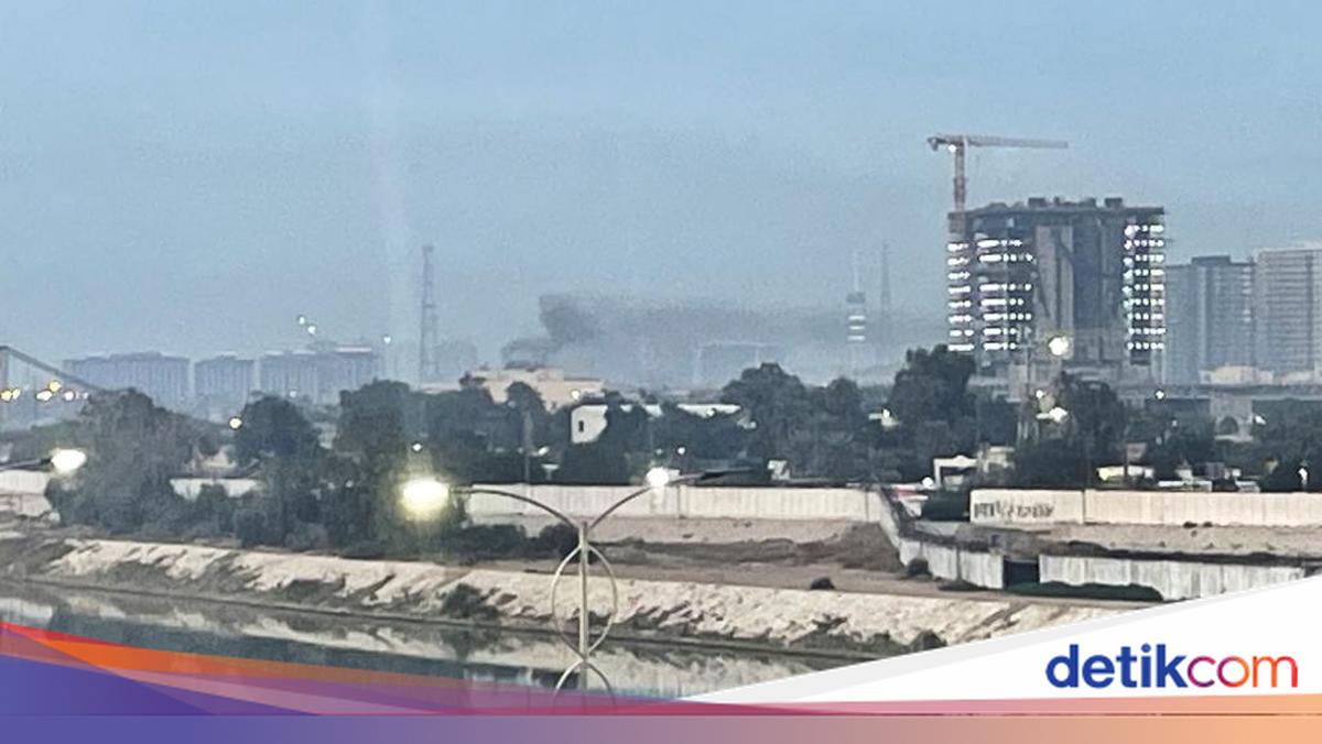Drone Jatuh di Hotel Dekat Kedutaan AS di Baghdad, Picu Kebakaran dan Heboh Media Sosial
