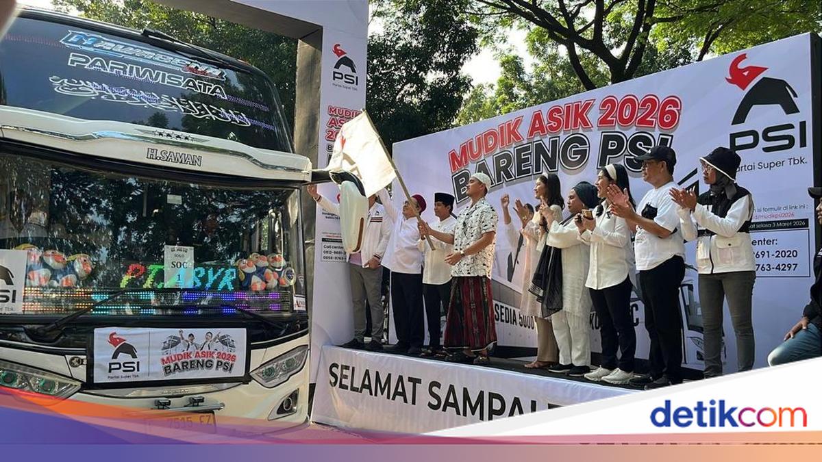 PSI Berangkatkan 10.800 Pemudik Pakai 200 Bus ke Berbagai Kota di Jawa