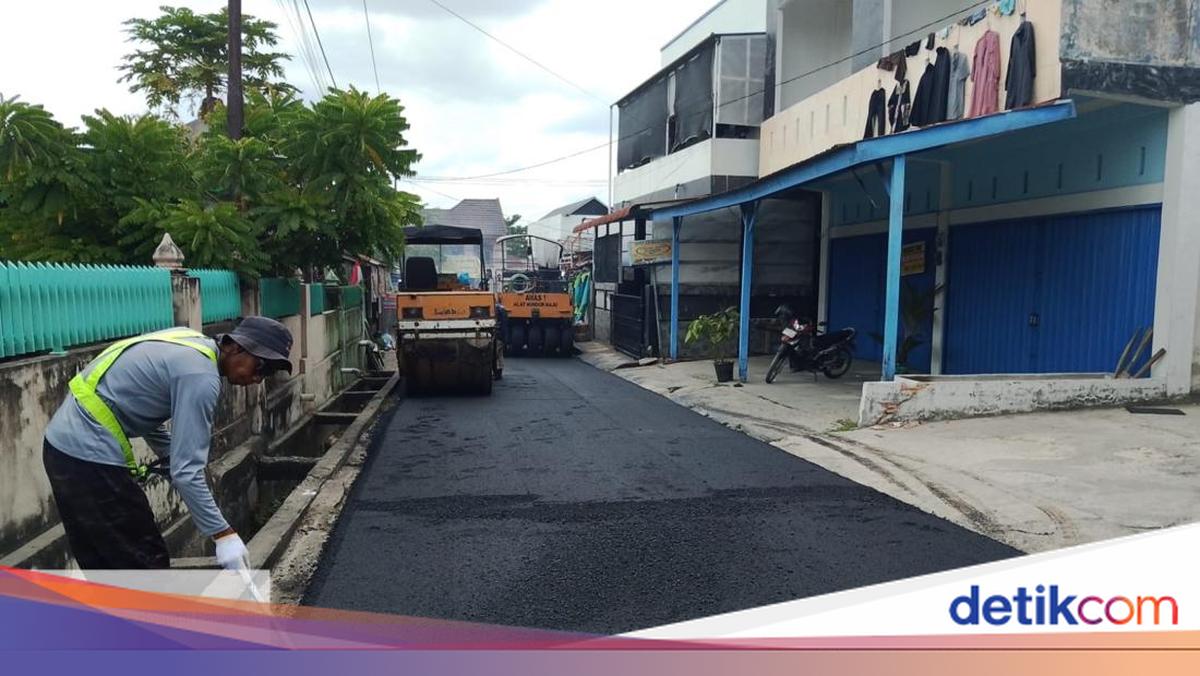 10 Tahun Terbengkalai, Jalan Teluk Leok dan Tobek Godang Kini Diaspal