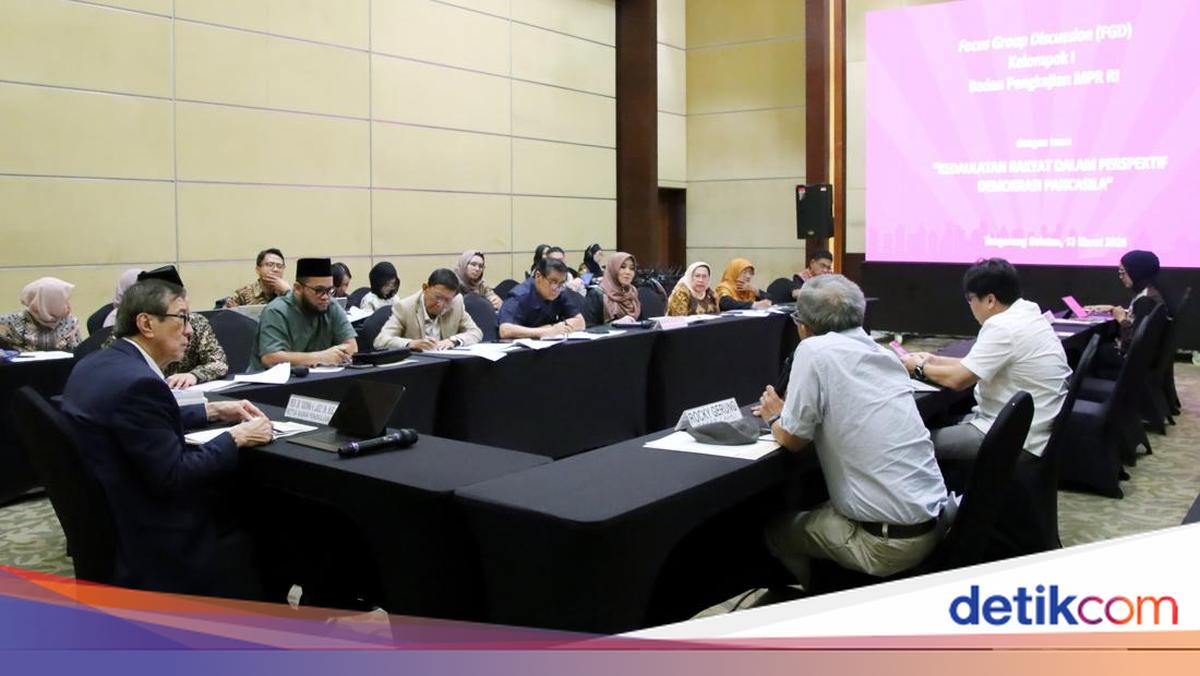 Badan Pengkajian MPR Gelar FGD, Bahas Penguatan Demokrasi-Kedaulatan