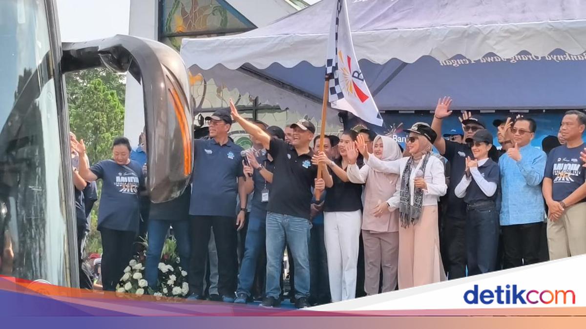 Gubernur Jateng Ahmad Luthfi Lepas 325 Bus Mudik Gratis untuk Warga dari TMII