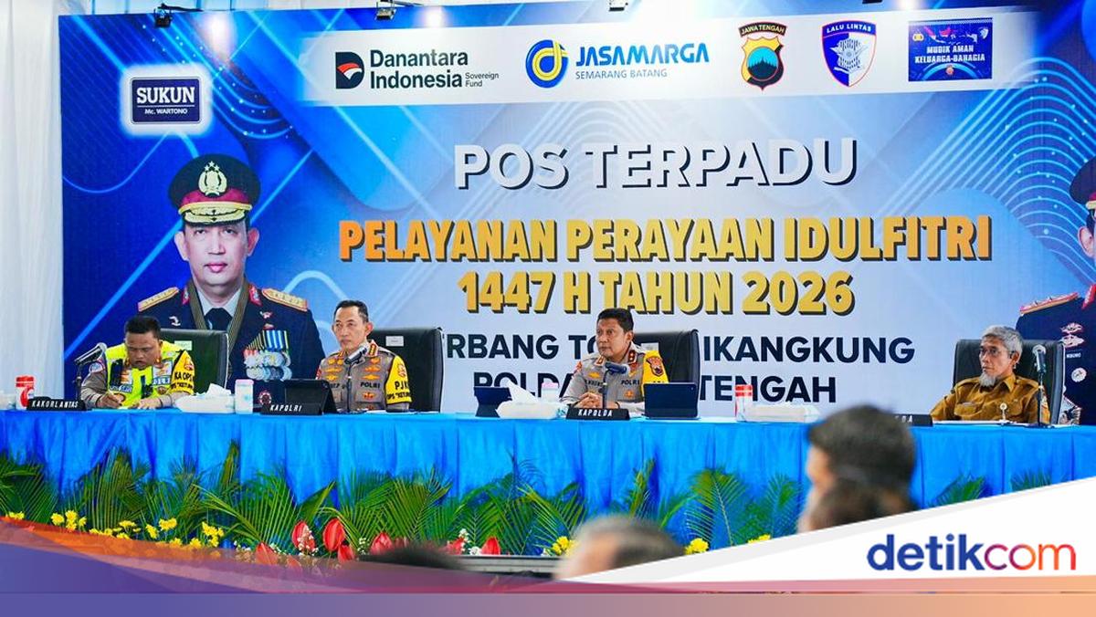 Kapolri Tinjau GT Kalikangkung, Pastikan Pelayanan Operasi Ketupat 2026 Maksimal