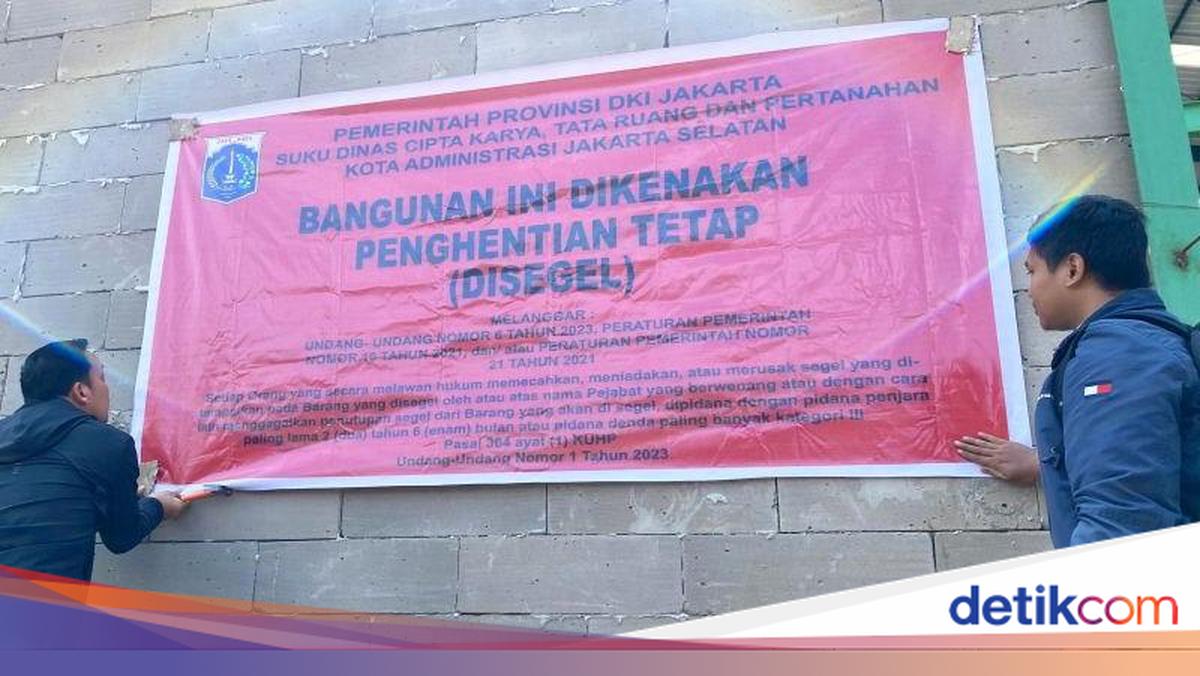 Lapangan Padel Tak Berizin Kembali Disegel, Kini di Jagakarsa