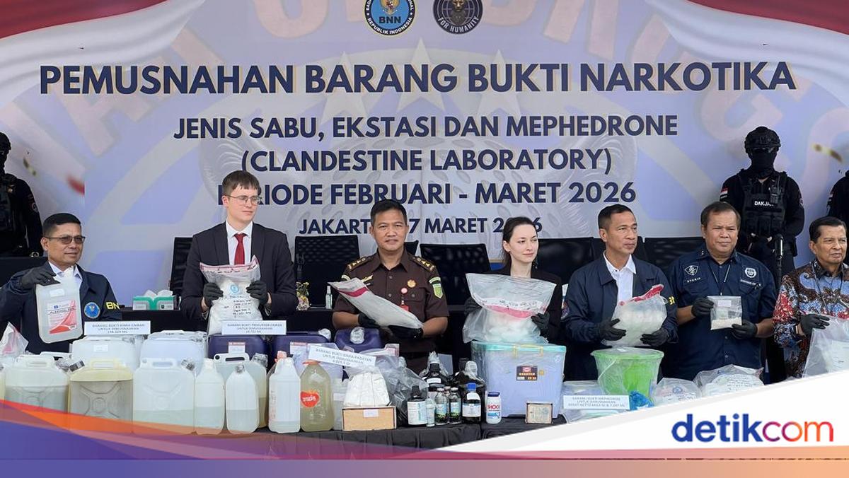 Musnahkan 34,2 Kg Narkoba, BNN Selamatkan 147 Ribu Jiwa dari Penyalahgunaan