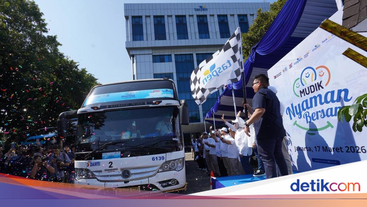 Mudik Nyaman Bersama TASPEN 2026 Berangkatkan 1.400 Pemudik