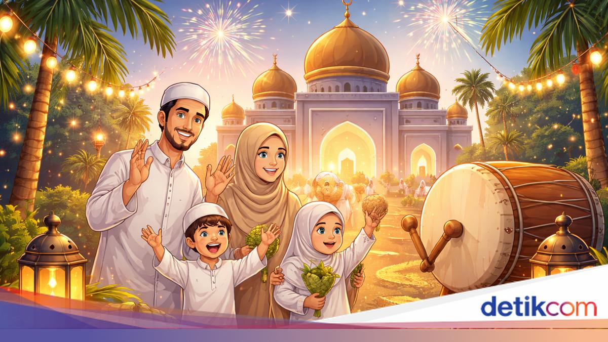 Bukan "Minal Aidin Wal Faizin", Ini Ucapan Idul Fitri yang Sering ...