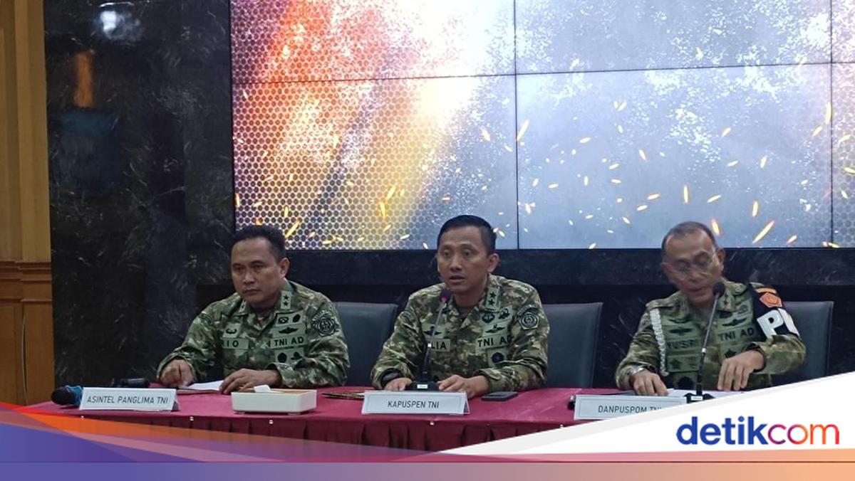 4 Prajurit TNI Tersangka Kasus Andrie Yunus Ditahan di Lapas Maximum Security