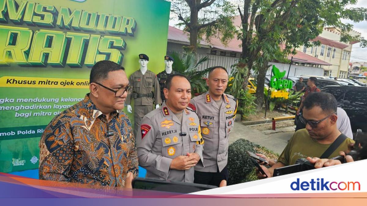 Kapolda Riau Buka Bengkel untuk Ojol Kamtimas: Ojol Adalah Mata-Telinga Polri