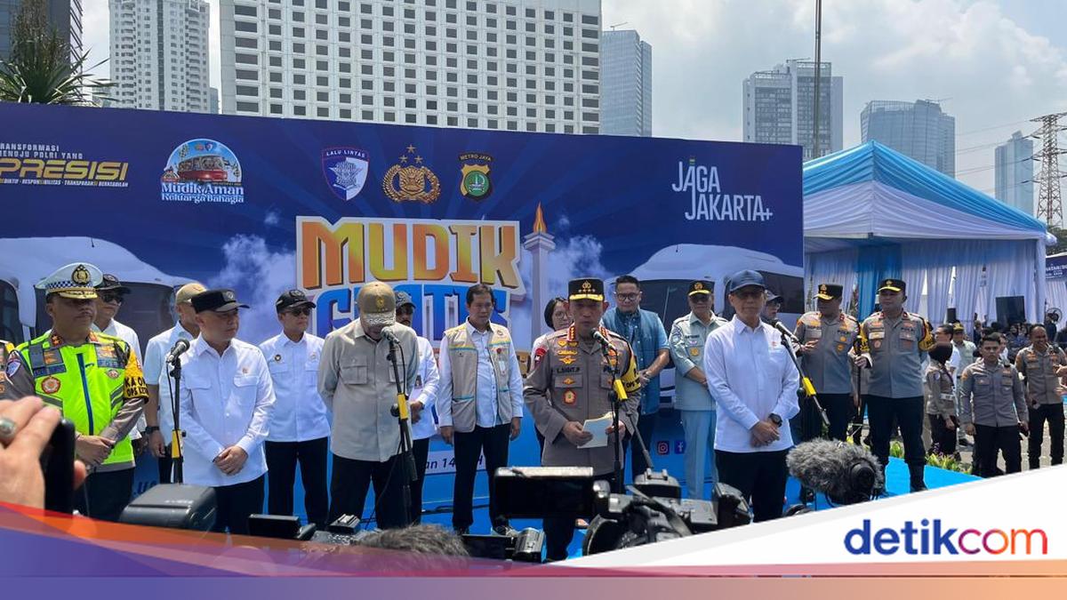 Menhub Apresiasi Mudik Gratis Polri Presisi: Masyarakat Tak Perlu Mudik Bawa Motor