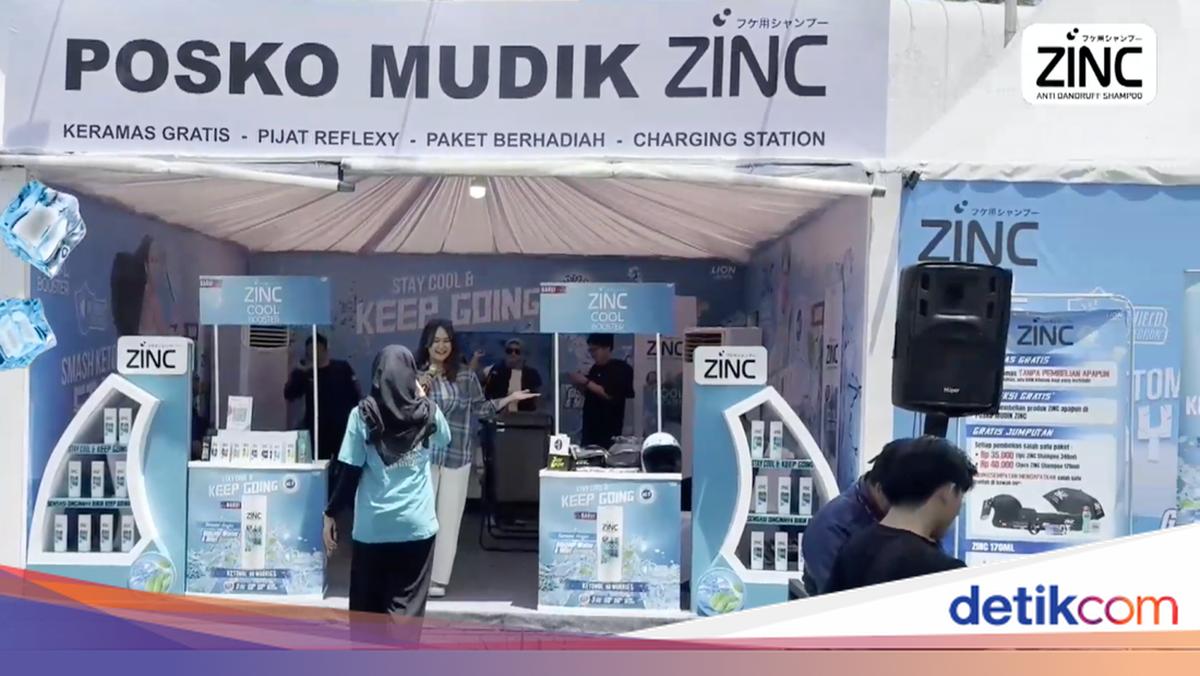 Mudik Tetap Fresh, ZINC Hadirkan Posko Keramas Gratis
