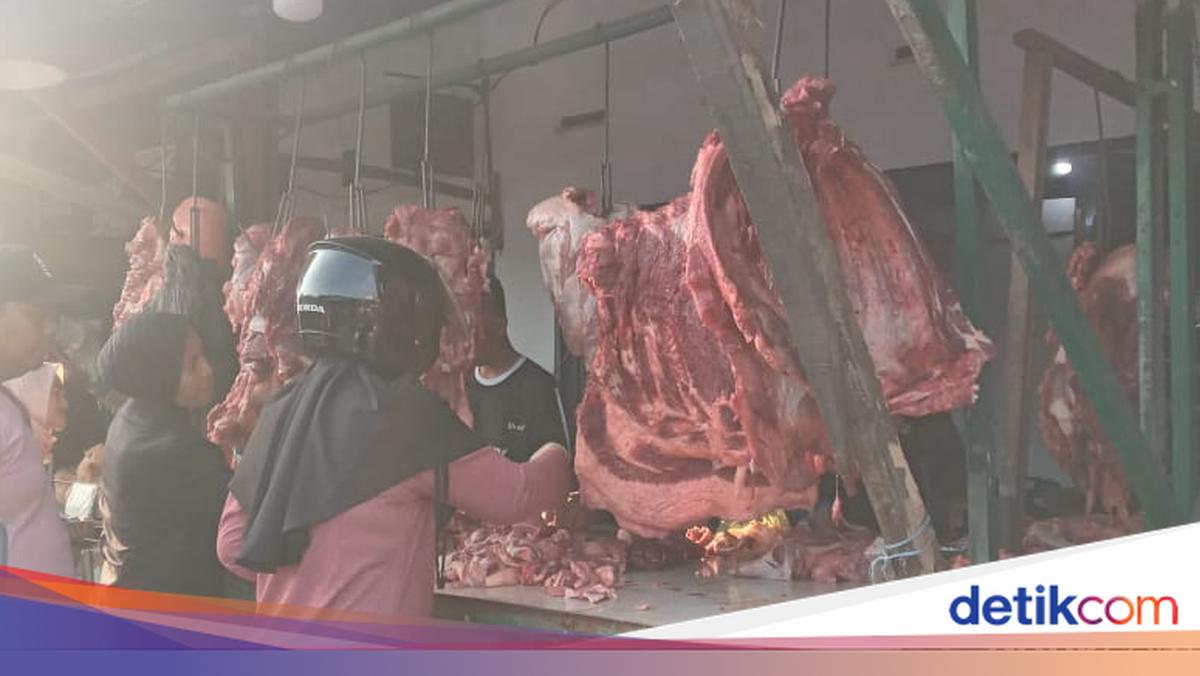 Jelang Lebaran, Harga Daging Sapi di Pasar Sukaramai Medan Capai Rp 150 ...
