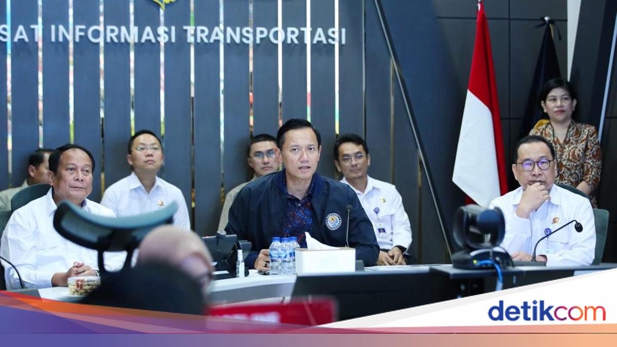 Cek Arus Mudik di Kemenhub, AHY: Meski Ada Dinamika, Tetap Terkendali