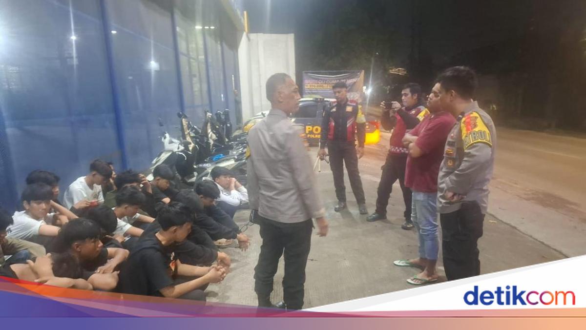 15 Remaja Diamankan di Bogor Usai Konvoi dan Hendak Nyalakan Petasan