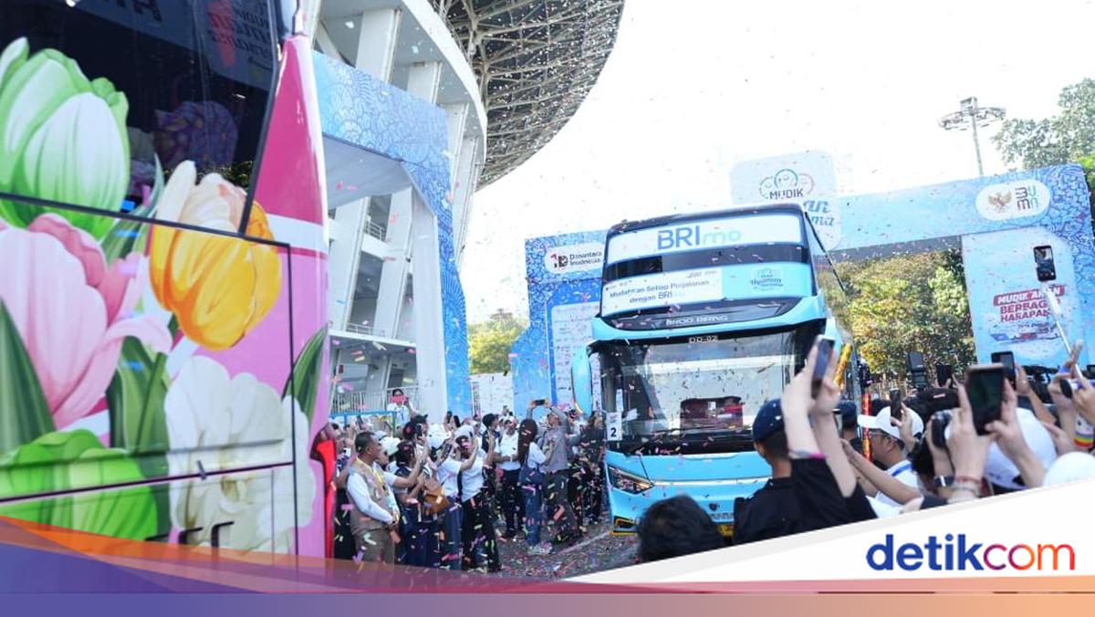 Bank BRI Berangkatkan 12.352 Pemudik dengan 238 Bus