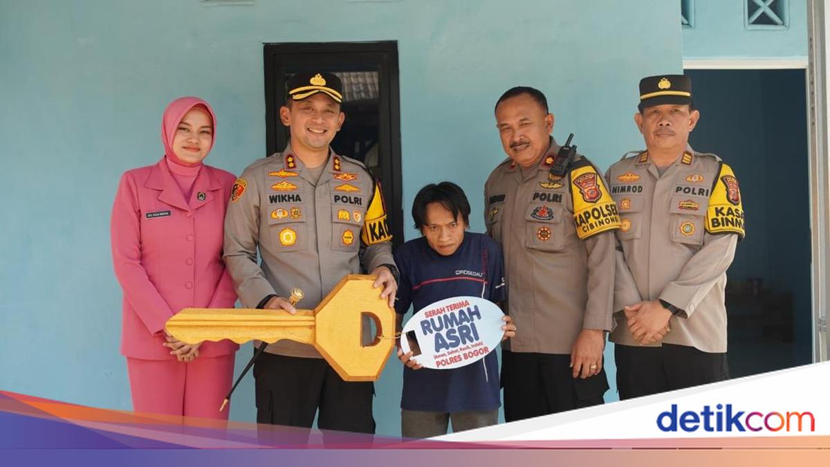 Polres Bogor Serahkan Lagi 4 Unit Renovasi Rutilahu, Kado Lebaran untuk Warga