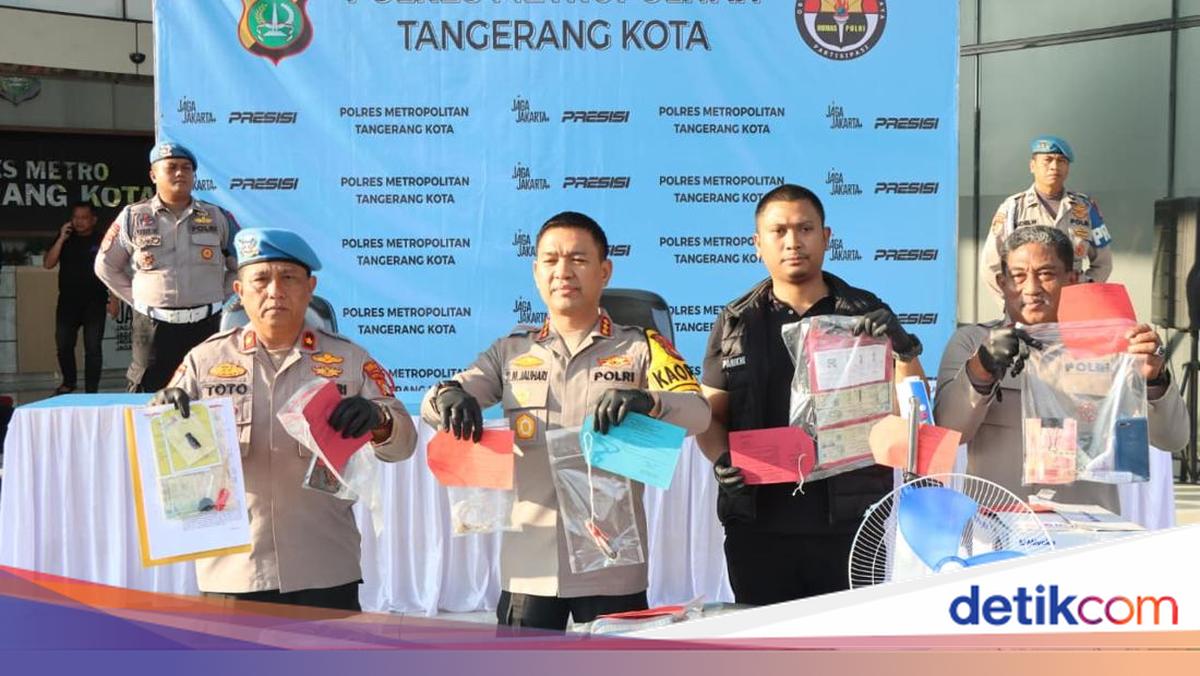 Polisi Sikat Komplotan Curanmor di Tangerang, 7 Debt Collector Gadungan Ditangkap