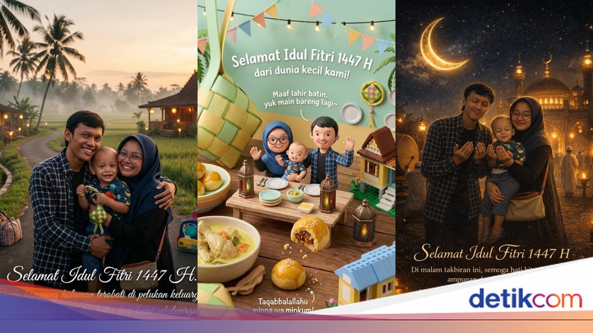 5 Prompt AI Kartu Lebaran Unik, Bikin Ucapan Makin Berkesan