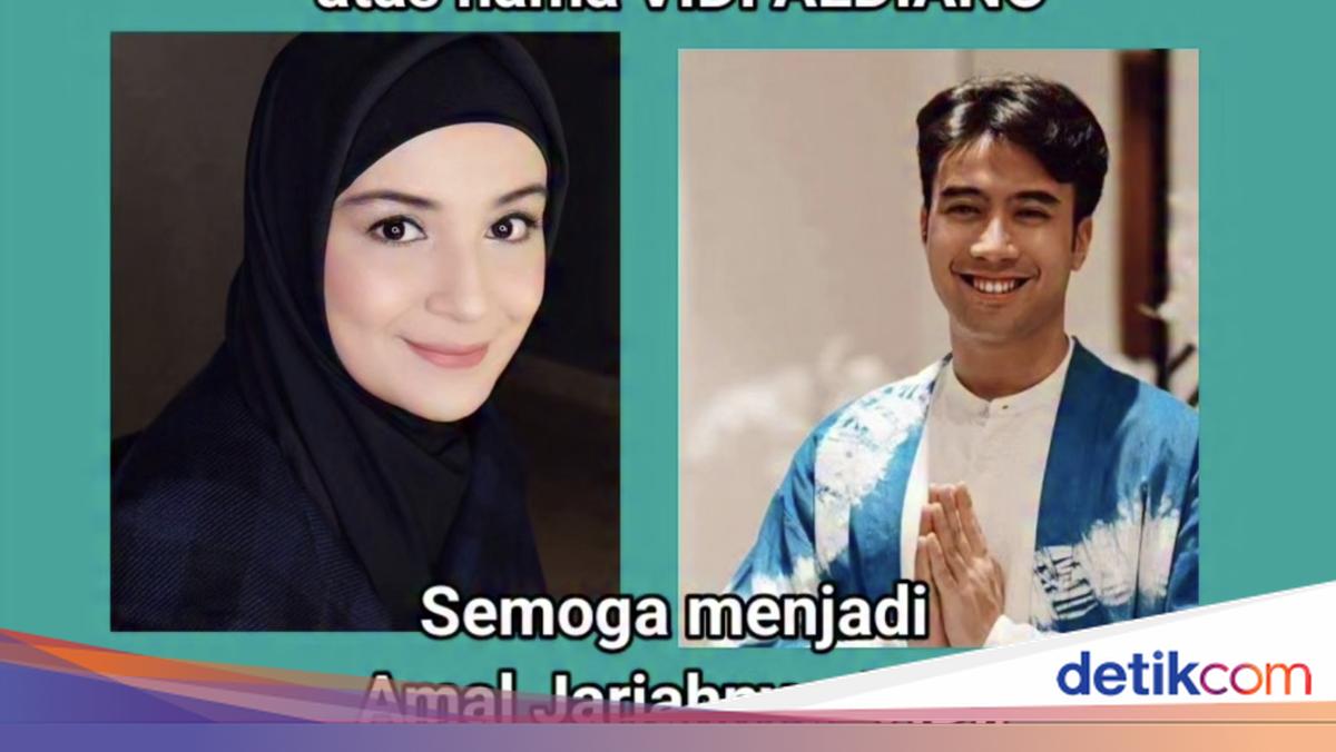 Shireen Sungkar Wakafkan Sumur Atas Nama Vidi Aldiano