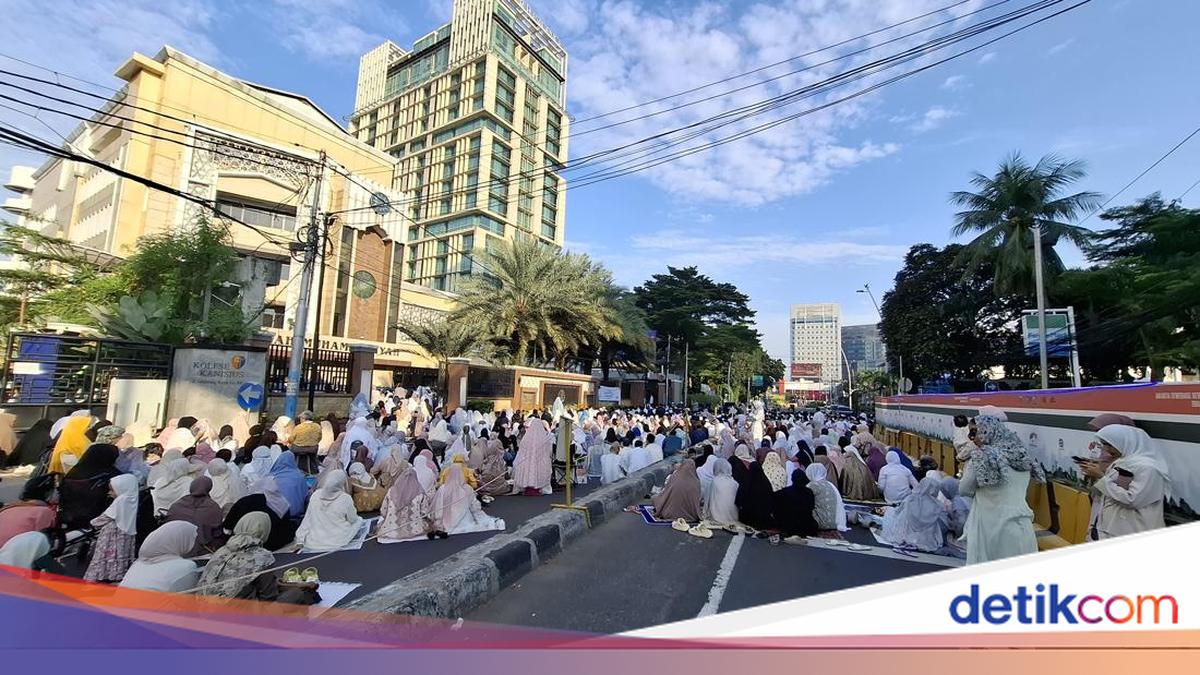 Salat Id di Kantor PP Muhammadiyah, Lalin Arah Tugu Tani Dialihkan