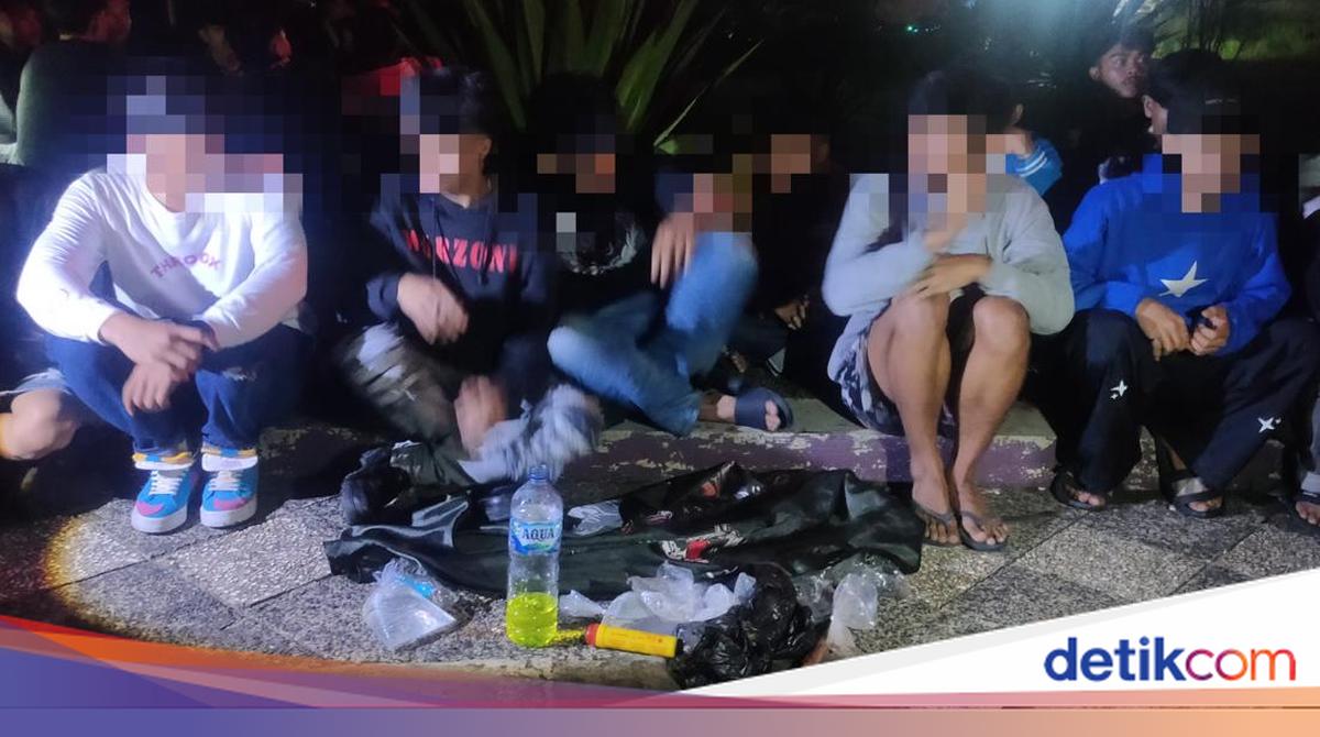 Belasan Remaja di Cianjur Diamankan Usai Pesta Miras Saat Takbir Keliling