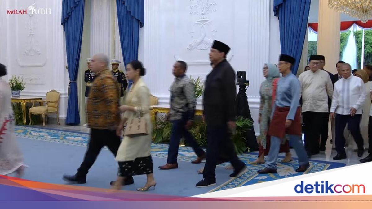 CT dan Anita Tanjung Hadiri Open House Prabowo di Istana Jakarta