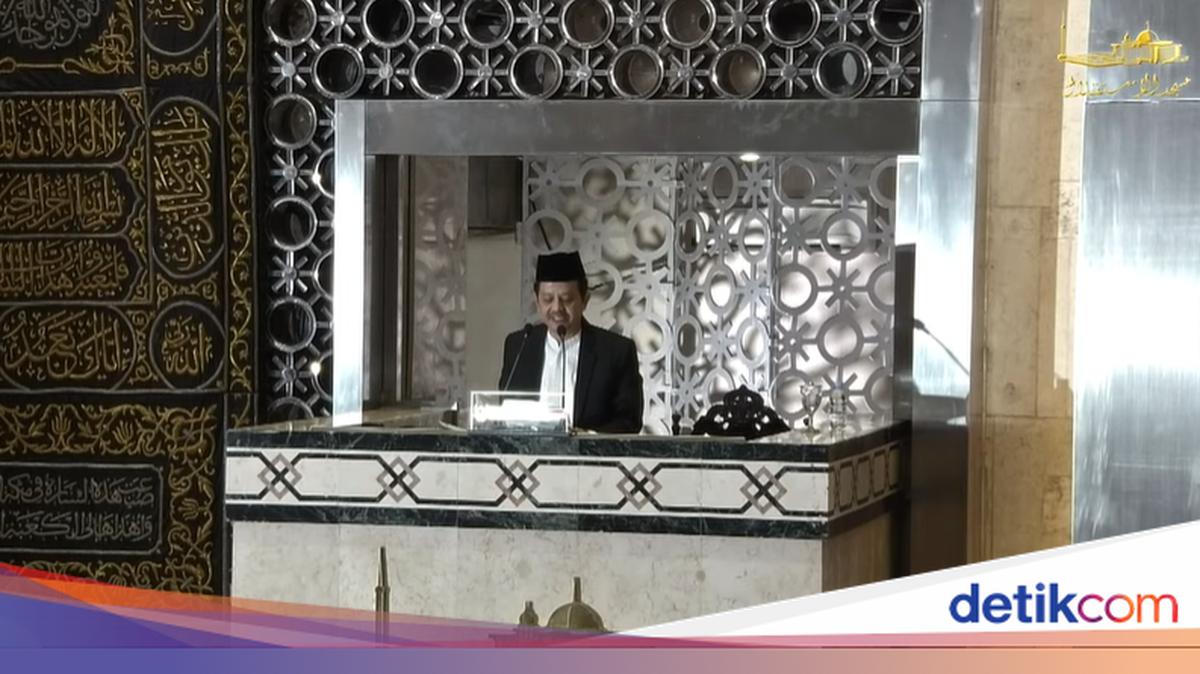 Khatib Salat Id di Istiqlal: Koperasi Merah Putih-MBG Perlu Diapresiasi