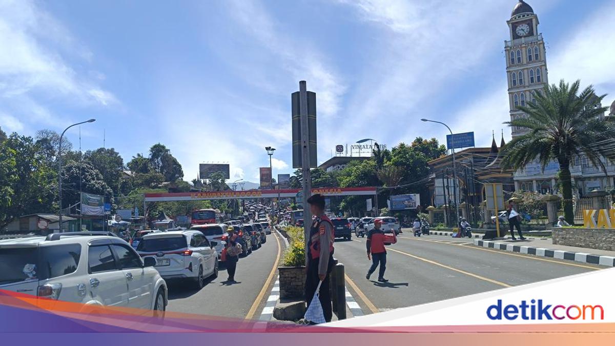 Titik-titik Hambatan di Jalur Puncak Bogor H+1 Lebaran Pagi Ini