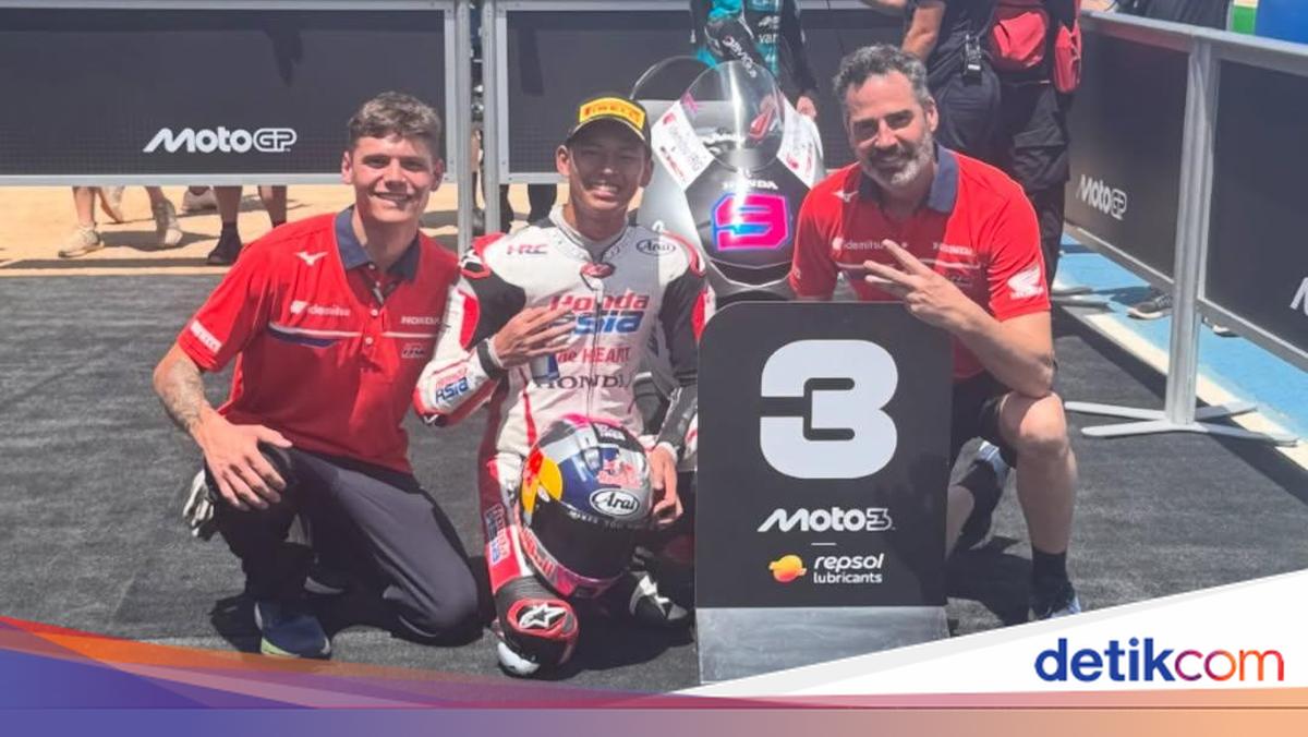 Veda Ega Ukir Sejarah Naik Podium Moto3 Brasil 2026, Indonesia Bangga!