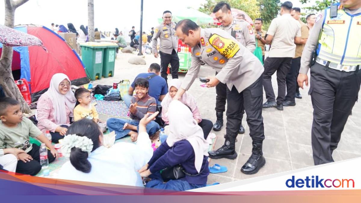 Kapolda Metro Tinjau Ancol H+2 Lebaran, Pastikan Pengamanan Maksimal
