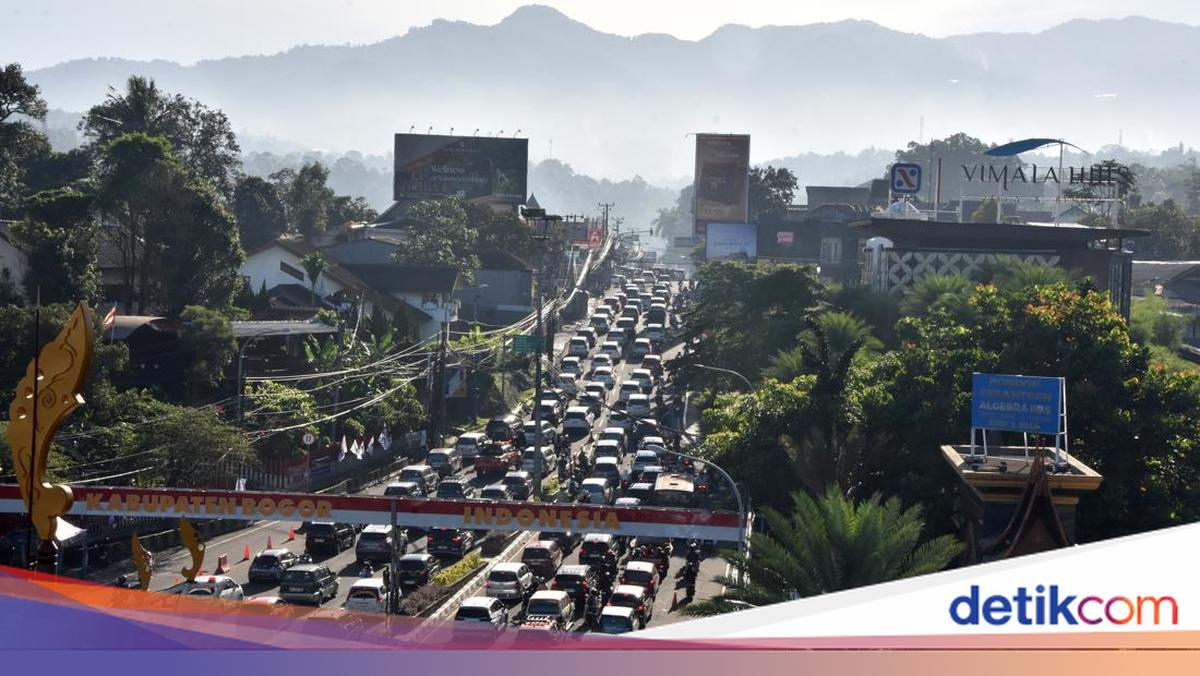 H+3 Lebaran, Kendaraan Menuju Puncak Bogor Turun 25% Dibanding Pagi Kemarin