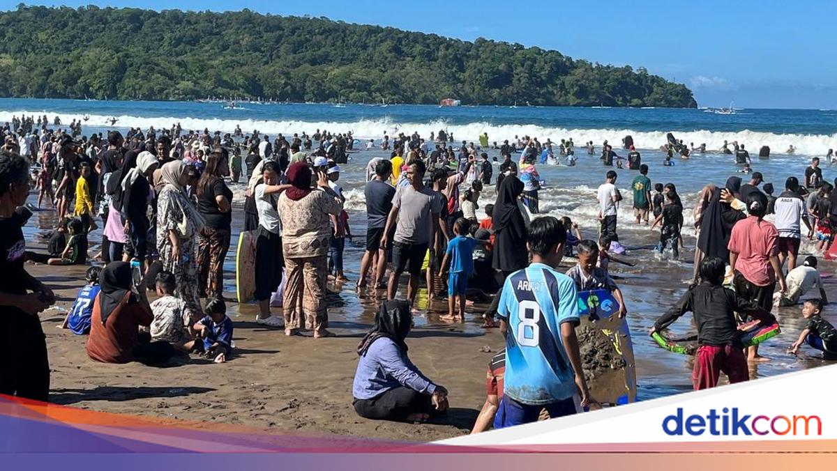 H+3 Lebaran, Polisi Catat Peningkatan Pengunjung di Pangandaran-Pelabuhan Ratu