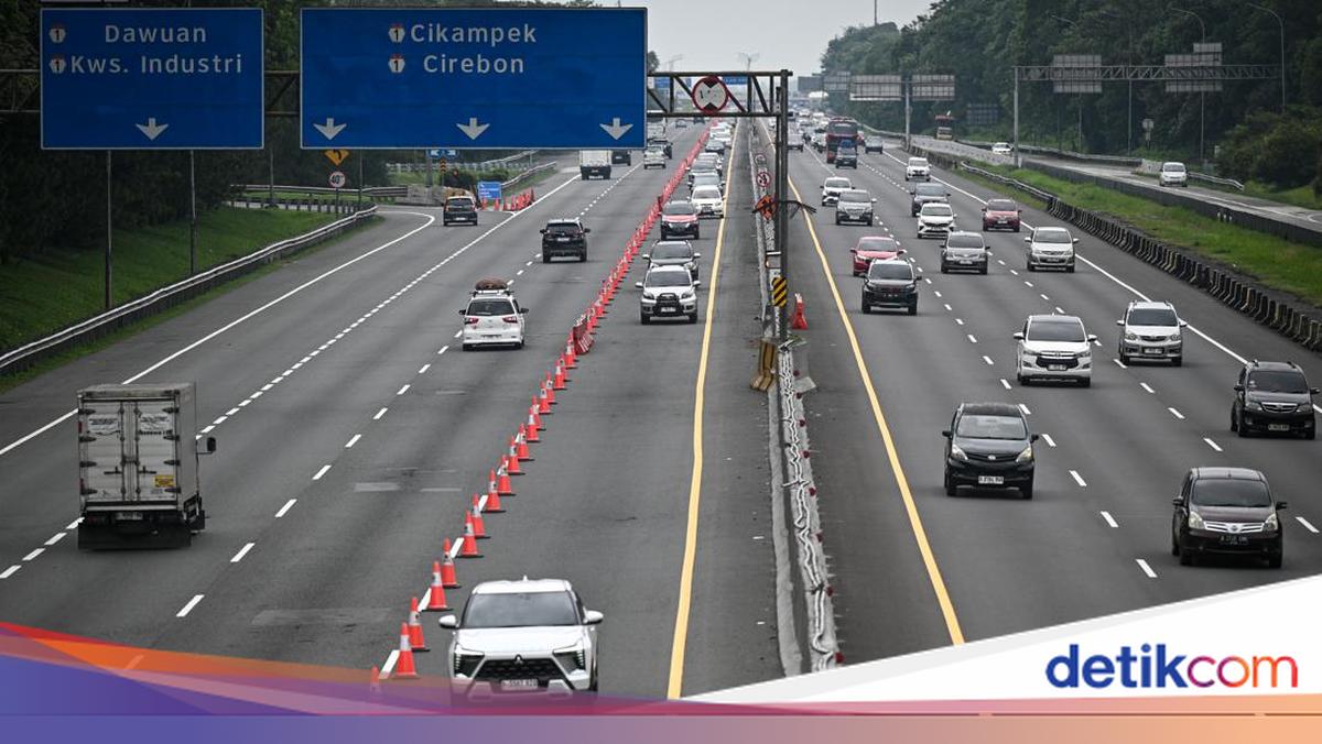 Libur Long Weekend, Contraflow Diberlakukan di Tol Cikampek