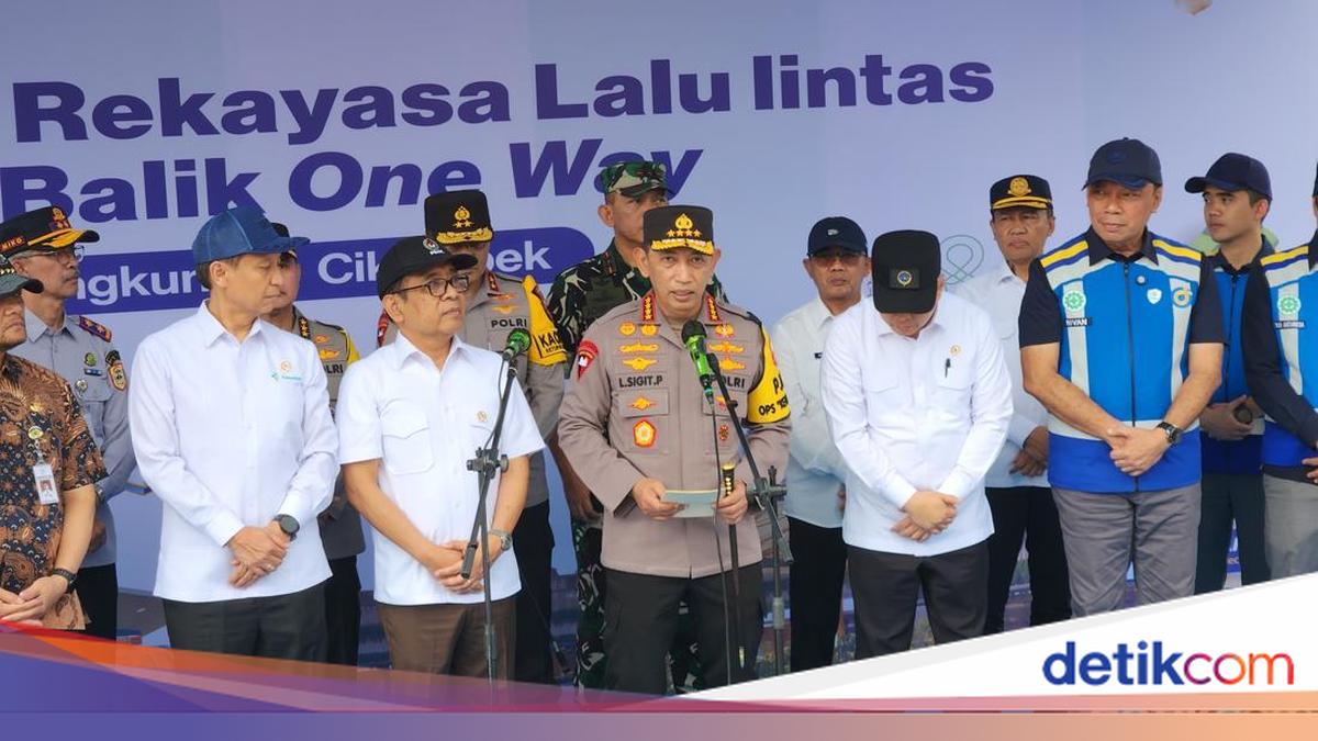Kapolri: 2,3 Juta Kendaraan Tinggalkan Jakarta via Tol Hingga 24 Maret