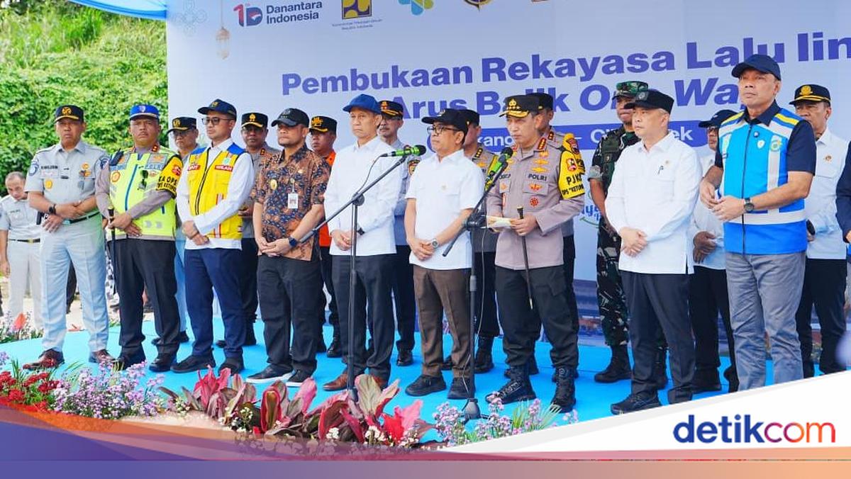 One Way Arus Balik Dimulai, Kapolri Pastikan Rekayasa Lalin-Tol Fungsional Siap