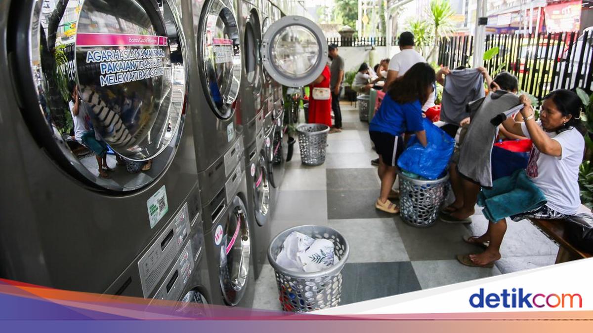 Jasa Laundry Kebanjiran Order Usai Lebaran