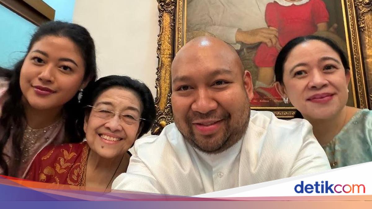 Momen Didit Putra Prabowo Dapat Kejutan Kue Ultah dari Megawati-Puan