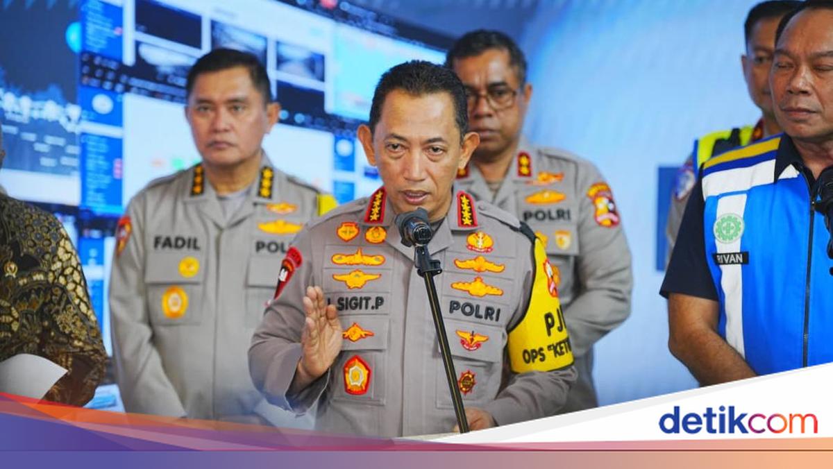 Kapolri: Puncak Arus Balik Terjadi Tadi Malam, Total 2 Juta Kendaraan Masuk Jakarta