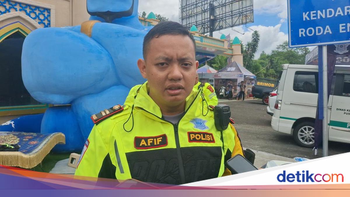 Polisi Terapkan One Way Arah Jakarta di Puncak Bogor Siang Ini