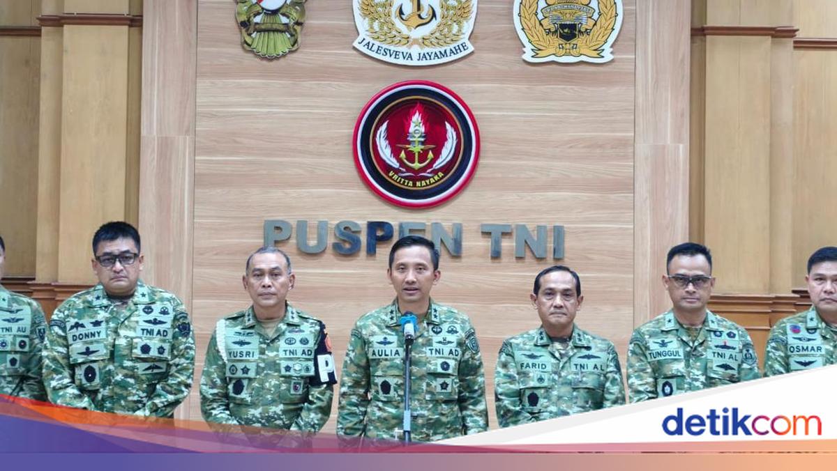 TNI Jumpa Pers, Bahas Revitalisasi Internal-Sanksi Tegas Prajurit Langgar Hukum