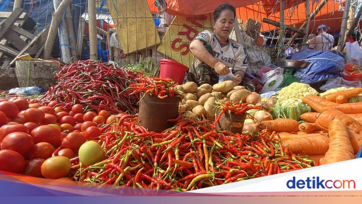 Harga Cabai Rawit Masih Pedas di Rp 76.000/Kg