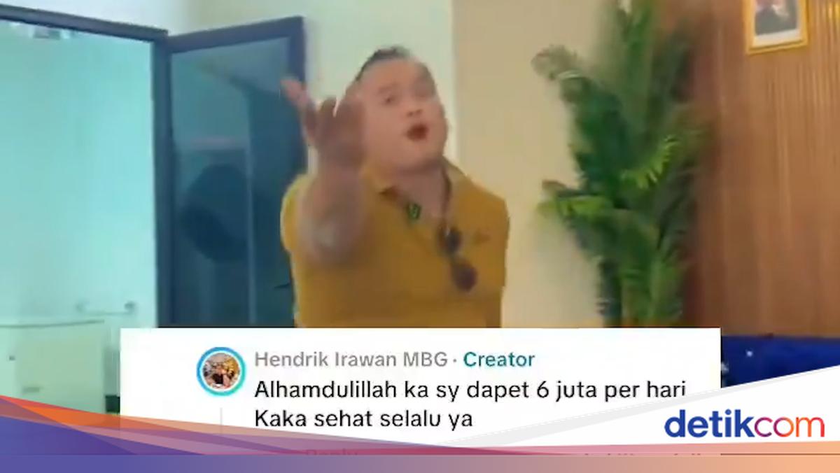 Pria Viral 'Joget Cuan MBG Rp 6 Juta' Minta Maaf ke Prabowo, Ini Katanya