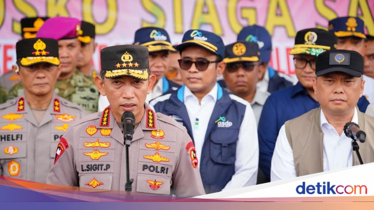 Kapolri: Puncak Arus Balik Terlewati, Anggota Siaga hingga Akhir KRYD