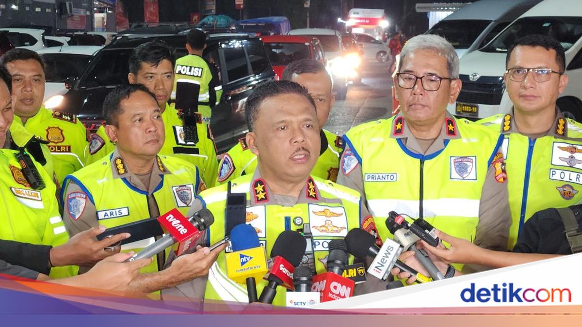 Kakorlantas Sebut Lalin Arus Balik di Arteti Padat Sementara Tol Terkendali