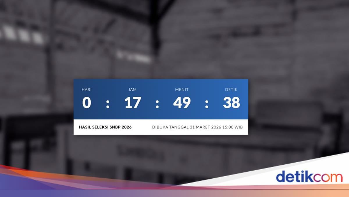Hasil SNBP 2026 diumumkan hari ini, 31 Maret 2026, pukul 15.00 WIB. Berikut 45 link pengumuman dan cara cek kelulusan di sini.