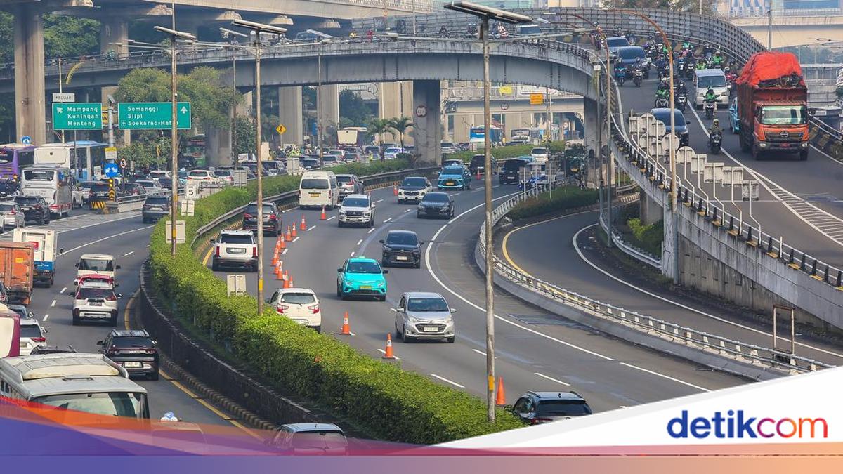 Geliat Jakarta di Senin Pertama Usai Libur Lebaran