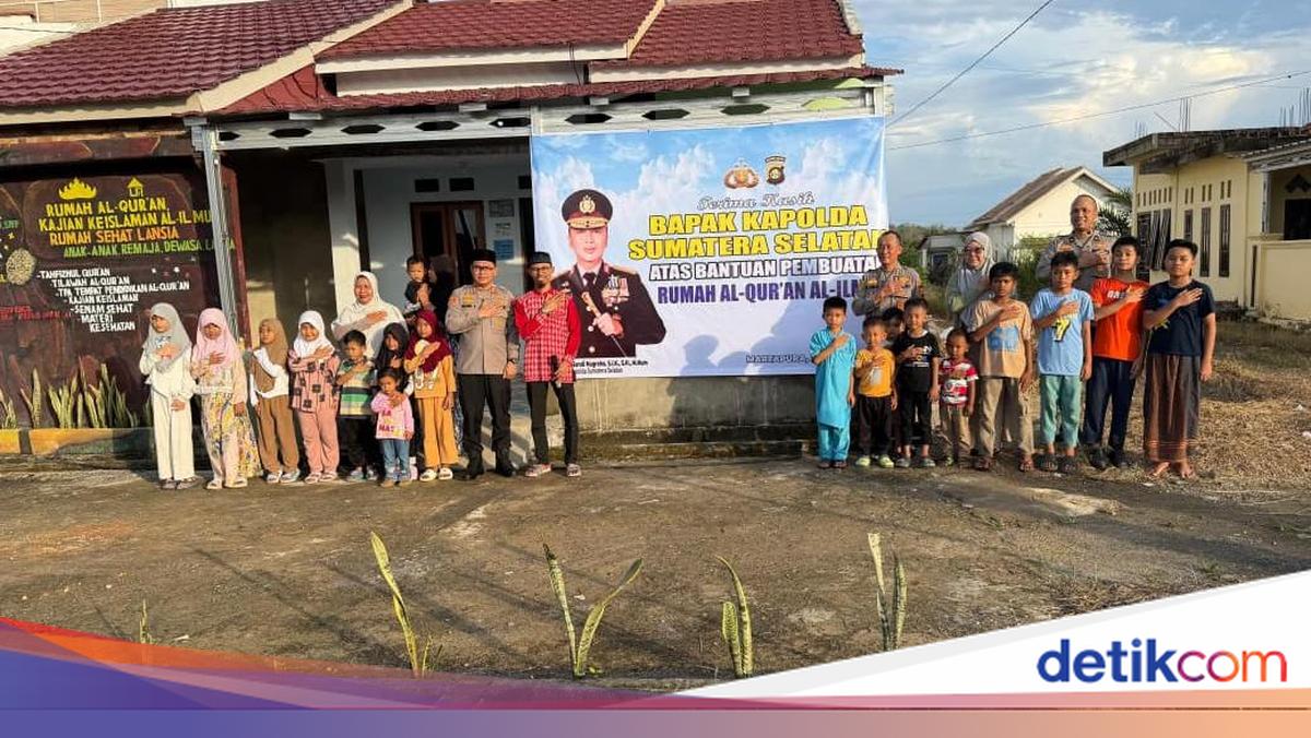 Kapolda Sumsel Serahkan Sumur Bor dan Bangun Rumah Al-Qur'an di OKU Timur