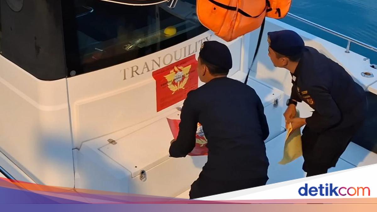 Sejumlah Kapal Wisata Berbendera Asing di Jakut Disegel Bea Cukai