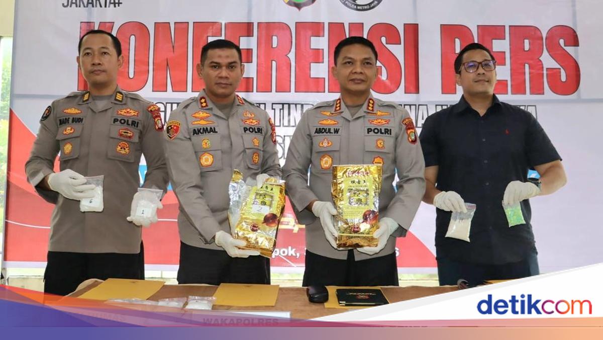 Polres Depok Tangkap 4 Kurir Narkoba Jaringan Aceh-Malaysia, 4 Kg Sabu Disita