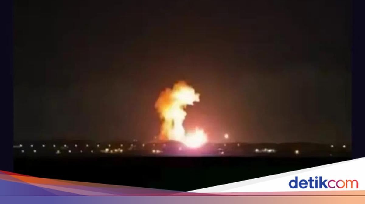 AS Gempur Gudang Amunisi Iran dengan Bom Bunker, Picu Ledakan Raksasa