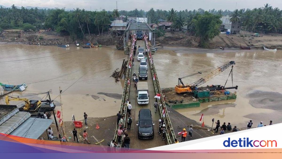 3 Jembatan Darurat Sambungkan Kembali Wilayah Terdampak Bencana di Sumatera